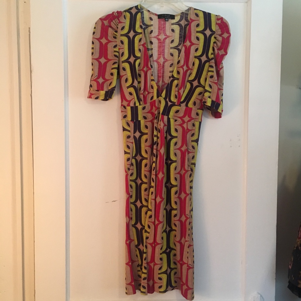 Mod patterned T-Bags L.A. dress!